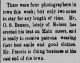 O.B. Benson and E.K. Francis news, Revelstoke <i>Kootenay Star</i>, 1 Aug 1891, p. 1.