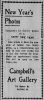 Campbell's Art Gallery ad, <i>Nelson Daily News</i>, 2 Jan 1910, p. 8.