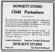 Dowsett Studio ad, <i>Chilliwack Progress</i>, 13 May 1920, p. 3.