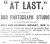 Hall and Lowe's first Victoria, B.C., ad, <i>Colonist</i>, 8 Nov 1884, p. 2.