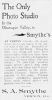 S.A. Smythe ad, <i>Vernon News</i>, 2 Dec 1897, p. 5.