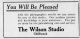 Alexander Wilson (Wilson Studio) ad, <i>Chilliwack Progress</i>, 9 Jul 1924, p. 8.