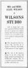 Wilson's Photo and Art Studio ad, <i>Chilliwack Progress</i>, 8 May 1946, p. 14.
