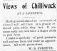 W.S. Forsythe's ad, <i>Chilliwack Progress</i>, 9 Oct 1907, p. 3.