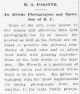 W.S.Forsythe news item, <i>Chilliwack Progress</i>, 22 Dec 1909, p. 3.