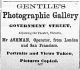 Gentile's Photographic Gallery ad, <i>Daily Colonist</i>, 27 Feb 1867, p. 2.