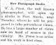Prest and Company news item, Fort Steele <i>Prospector</i>, 23 Sep 1899, p. 1.