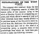 George Robinson news article, Victoria <i>Colonist</i>, 16 Jul 1864, p. 3.