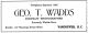 George T. Wadds studio ad, <i>Wrigley's British Columbia directory ... 1921</i>, p. 886.